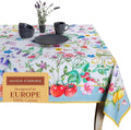 Maison d' Hermine Table Cloth Rectangle Table 100% Cotton 54 x 72 Inches Tablecloth Reusable Decorative for Dining Room Farmhouse Home Valentines Day Decorations Spring Summer - Giverny