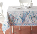 Maison d' Hermine Premium Table Cloth Rectangle Table 100% Combed Cotton 108 x 70 Inches Tablecloth Reusable Decorative for Dining Room, Farmhouse, Party, Festive & Wedding - Peacock Utopia - Orginal