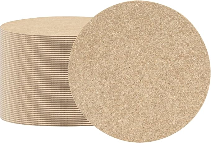 Restaurantware Paper Coasters 1000 Pack of 4 Inch Disposable Beverage Coasters Absorbent for Hot and Cold Drinks Kraft Coffee Cup Essentials for Table Decor, Kitchen, Home Patio or Living Room