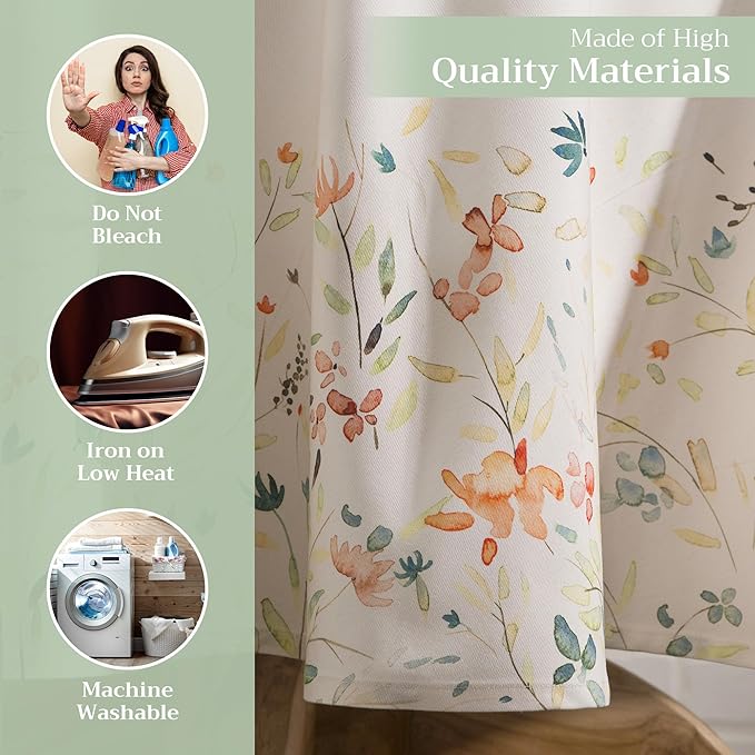 Maison d' Hermine Table Cloth Round Table 100% Cotton 63 Round Inches Tablecloth Reusable Decorative for Dining Room Farmhouse Home Valentines Day Decorations Spring Summer - Colmar