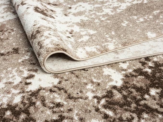 Keen Home Design Area Rugs - 2x10 Non-Shedding, Abstract Rugs for Kitchen, Living Room, Bedroom, Dining Room, Entryway - Size: 2'8" x 9'11", Multi