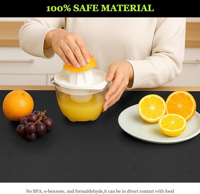 Warmstar Leather Table Cover 24 x47 Inch, 1.8MM Thick PVC Table Protector Waterproof, Desk Cover Protector Non-Slip Table Pad for Kitchen, Dresser, Gaming Desk,Dining Room Table