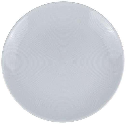 Yanco PA-709 Coupe Plate, 8.75" Diameter, Porcelain, Super White, Pack of 24