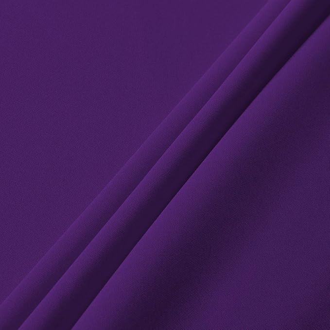 sancua Rectangle Tablecloth - 70 x 90 Inch - Stain and Wrinkle Resistant Washable Polyester Table Cloth, Decorative Fabric Table Cover for Dining Tables, Buffet Parties and Camping, Purple