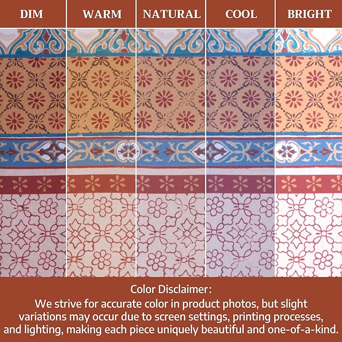 Maison d' Hermine Table Cloth Square Table 100% Cotton 54 x 54 Inches Fall Tablecloth Reusable Everyday Use for Thanksgiving Christmas Decorations Dining Farmhouse Party (Romane)