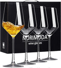 Wine Glasses, 17oz White Wine Glasses Set Of 4, Clear Red Wine Glass With Stem, Gifts For Men & Women