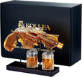 Birthday Gifts for Men Dad, Kollea Gun Whiskey Decanter Set with Shot Glass, Cool Anniversary Ideas for Him Husband Brother, Funny Military Retirement Present, Home Bar Drinking Party, New Year