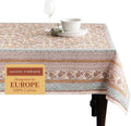 Maison d' Hermine Table Cloth Rectangle Table 100% Cotton 60 x 108 Inches Fall Tablecloth Reusable Everyday Use for Thanksgiving Christmas Decorations Dining Farmhouse Party (Nila)