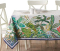 Maison d' Hermine Premium Table Cloth Rectangle Table 100% Combed Cotton 90 x 70 Inches Tablecloth Reusable Decorative for Dining Room, Farmhouse, Home, Party, Festive & Wedding - Mosaic