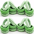Thread Napkin Ring Set of 24 - Beautiful Elegant Fancy Decorative Napkin Holder for Dining Table Décor, Farmhouse, Wedding, Dinner, Party, Family Gathering, Easter, Everyday Use - Green Combo