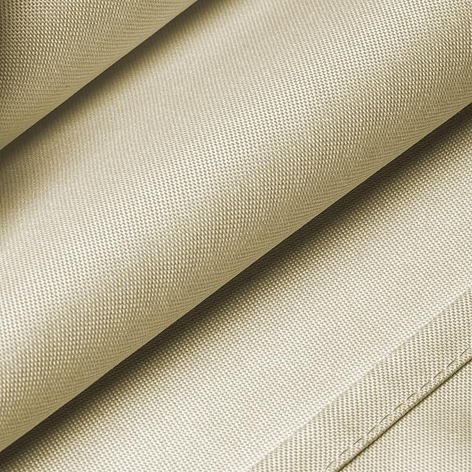 Lann's Linens - 90" Round Premium Tablecloth for Wedding/Banquet/Restaurant - Polyester Fabric Table Cloth - Beige