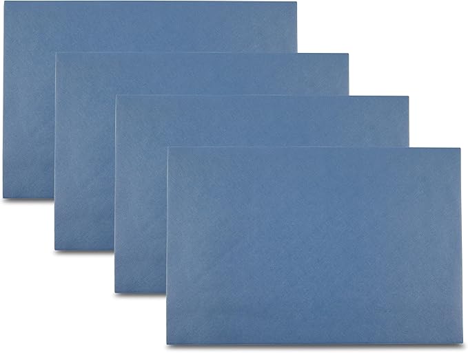 Placemats Set of 4 12" x 18" Heat-Resistant Table Mats for Dining Table Set for 4 Kitchen & Dining Room Decor Farmhouse, Boho, & Modern Style Easy to Clean, Durable & Stylish Table Decor