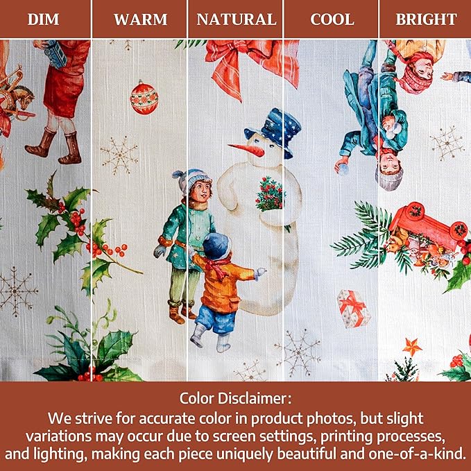 Maison d' Hermine Table Cloth Rectangle Table 100% Cotton 60 x 90 Inches Fall Tablecloth Reusable Everyday Use for Thanksgiving Christmas Decorations Dining Farmhouse Party (Chromo)