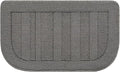 BEQHAUSE 30x18 Inch Kitchen Rug Mat Durable Kitchen Rugs Non-Slip Washable Absorbent Kitchen Mats for Floor Dirt-Resistant Semicircular Kitchen Mat (Grey)