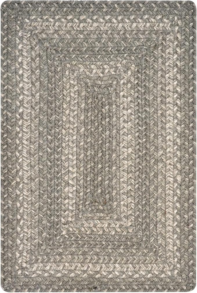 Homespice Grey Cloud Dining Placemats, Warm Country Decor, Set of 6, Grey - 13x19 Rectangle Table Mats - Vibrant Colors, Durable, Easy to Clean and Protects Furniture