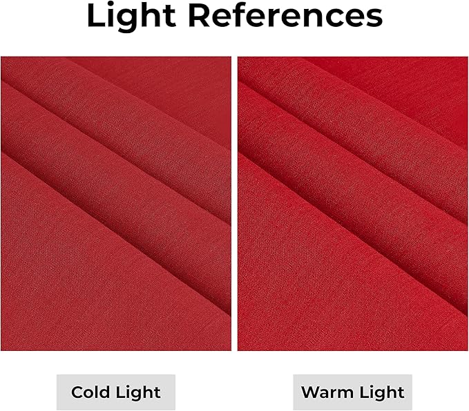 D'Moksha Homes Linen Bright Red Table Runner 108 Inches Long - 100% Pure Linen 14 x 108 Inch Table Runner for Valentines, Spring, Easter - Classic Hemstitch
