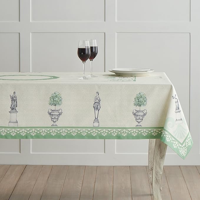 Maison d' Hermine Jardin du Roy 100% Cotton Tablecloth 60 - inch by 60 - inch.
