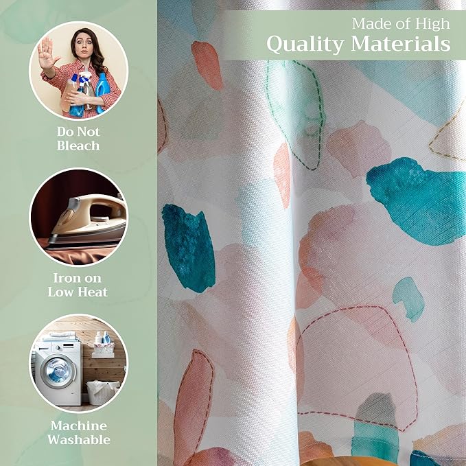 Maison d' Hermine Table Cloth Round Table 100% Cotton 69 Round Inches Tablecloth Reusable Decorative for Dining Room Farmhouse Home Valentines Day Decorations Spring Summer - Summer Picnic
