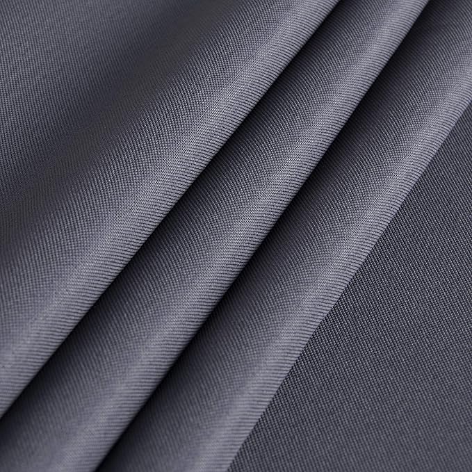 sancua Square Tablecloth - 70 x 70 Inch - Water Resistant Spill Proof Washable Polyester Table Cloth, Decorative Fabric Table Cover for Dining Tables, Buffet Parties and Camping, Grey