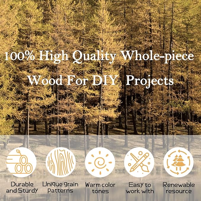 60 Pieces Unfinished Wood Coasters, GOH DODD 4 Inch Wooden Blanks with Non-Slip Pads for Laser Engraving Wood Burning Staining Painting Decoupage Housewarming Gifts Wedding Crafts Education, Square