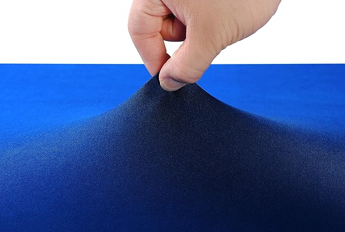 LZY Spandex Fitted Stretch Table Cover for 6 ft or 4ft or 8ft Folding Table, Rectangular Cocktail Tablecloth, Perfect for Party or Banquet