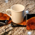 Handmade Wooden Coasters (Silver Maple (Black))