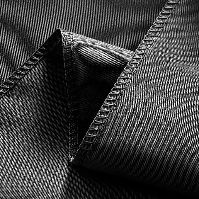 2-Pack 90x132 inch Grey Table Cloths, Solid Stain and Wrinkle Resistant Oblong Tablecloth, Premium Plain Weave Polyester Fabric Rectangle Table Linen Covers for Hotel, Wedding