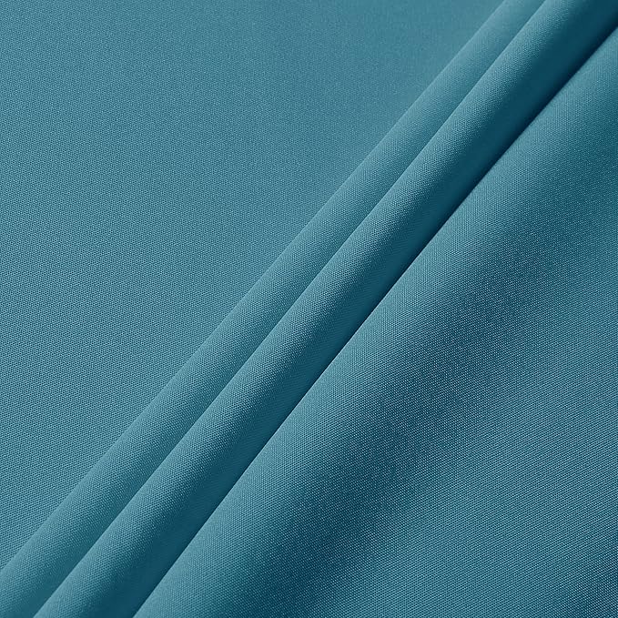 sancua Rectangle Tablecloth - 70 x 120 Inch - Stain and Wrinkle Resistant Washable Polyester Table Cloth, Decorative Fabric Table Cover for Dining Tables, Buffet Parties and Camping, Teal