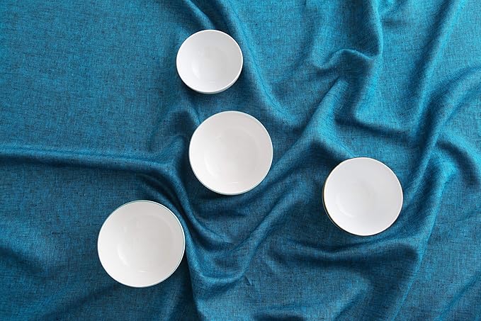 Solino Home Linen Tablecloth 60 x 144 Inch - 100% Pure Linen Chambray Teal Table Cloth for Rectangle Tables - Athena, Machine Washable Tablecloth for Spring, Easter, St Patricks Day